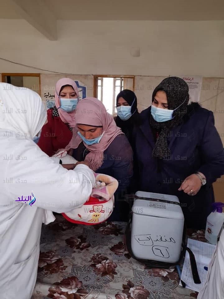 تطعيم 510 آلاف ضد مرض شلل الأطفال في كفر الشيخ