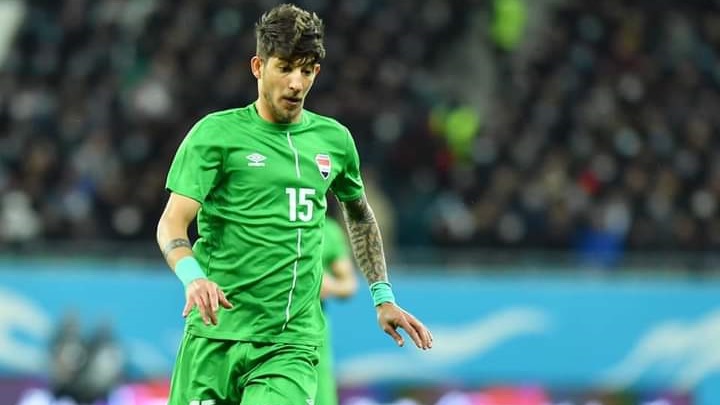  ضرغام إسماعيل نجم منتخب العراق
