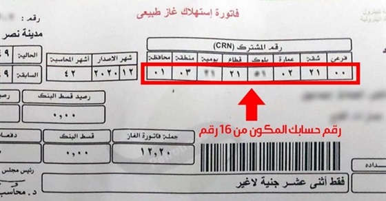 عداد الغاز المنزلي 