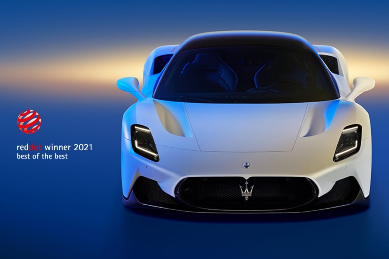  مازيراتي MC20 الأفضل في حفل جوائز ريد دوت العالمية 2021