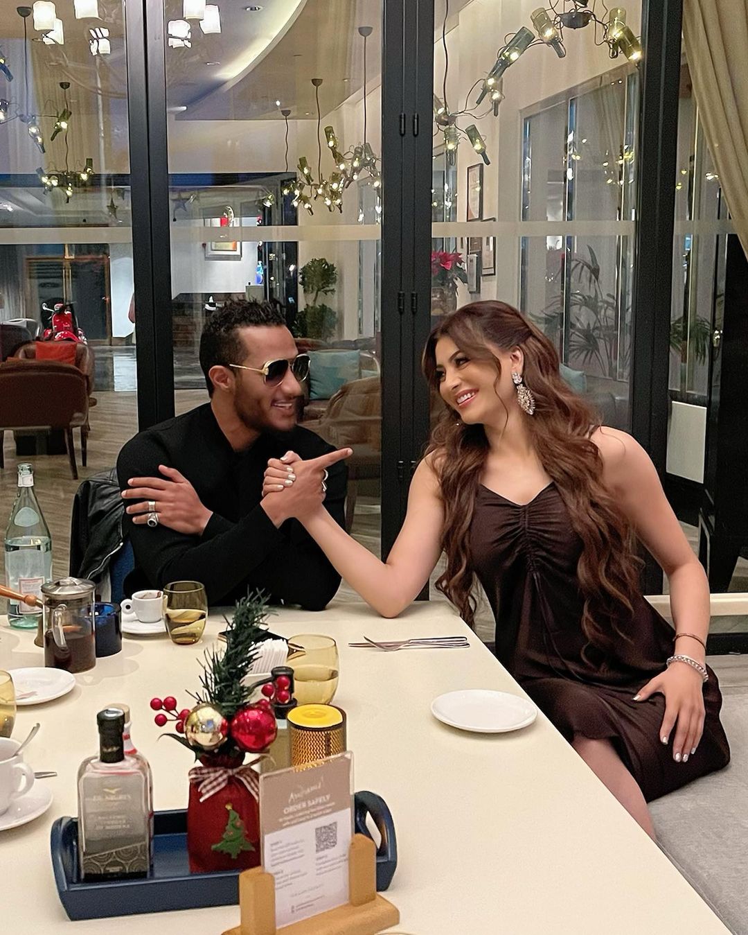 محمد رمضان والممثلة الهندية أورفاشى راوتيلا