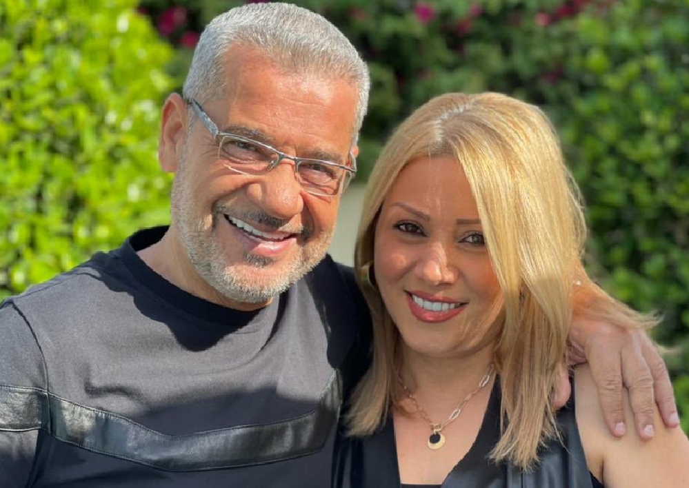 مصطفي الاغا وزوجته