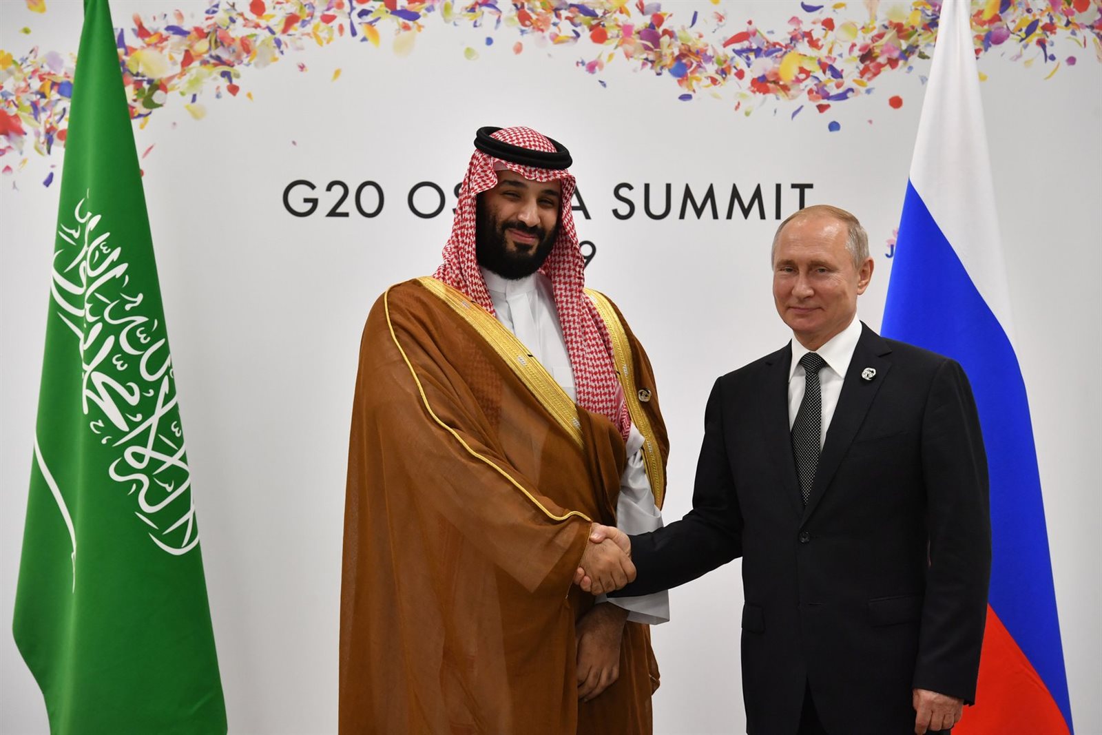 فلاديمير بوتين ومحمد بن سلمان