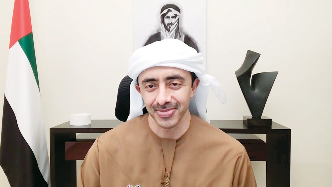 وزير الخارجية الإماراتي الشيخ عبدالله بن زايد