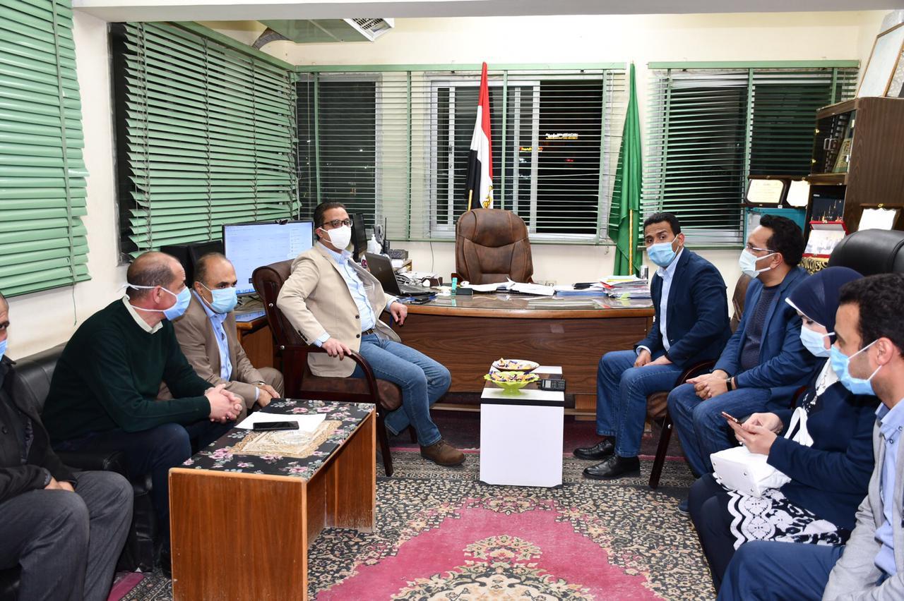 اجتماع محافظ الفيوم  اجتماع محافظ الفيوم