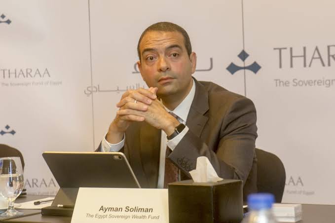 ايمن سليمان الرئيس التنفيذى لصندوق مصر السيادى