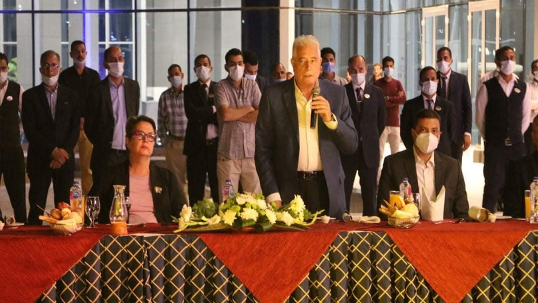 حفل عشاء لوفد الأمم المتحدة لمكافحة الفساد 