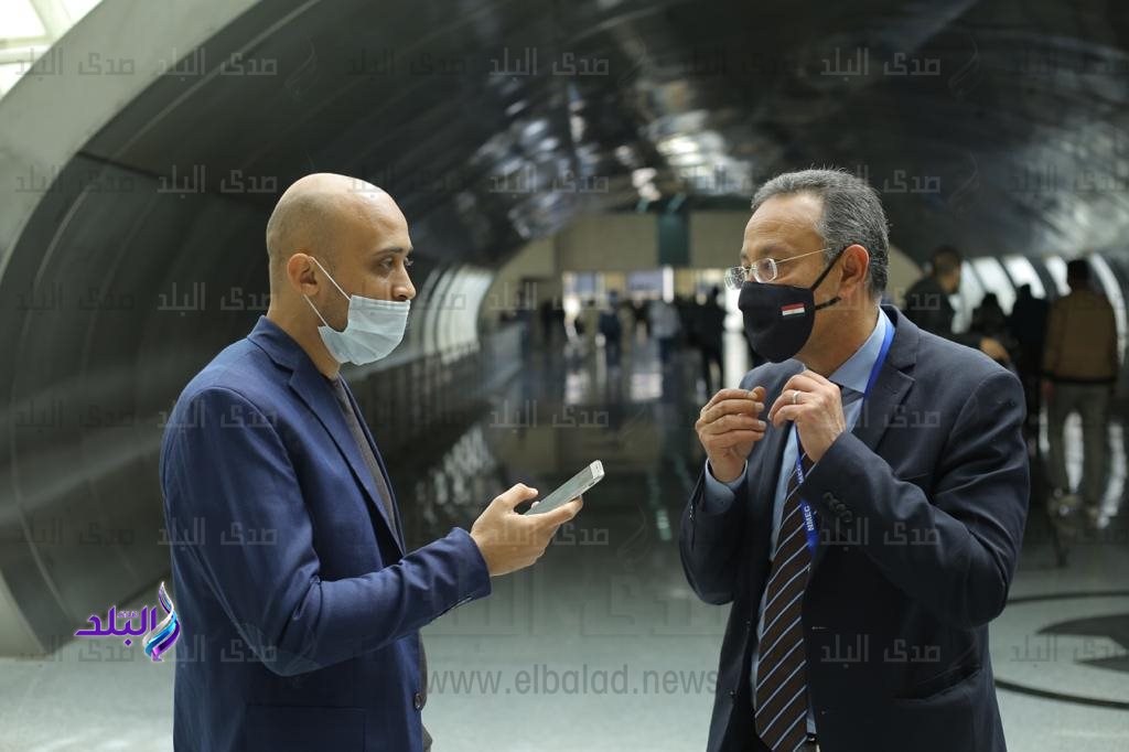 محرر صدى البلد مع مع الدكتور أحمد غنيم