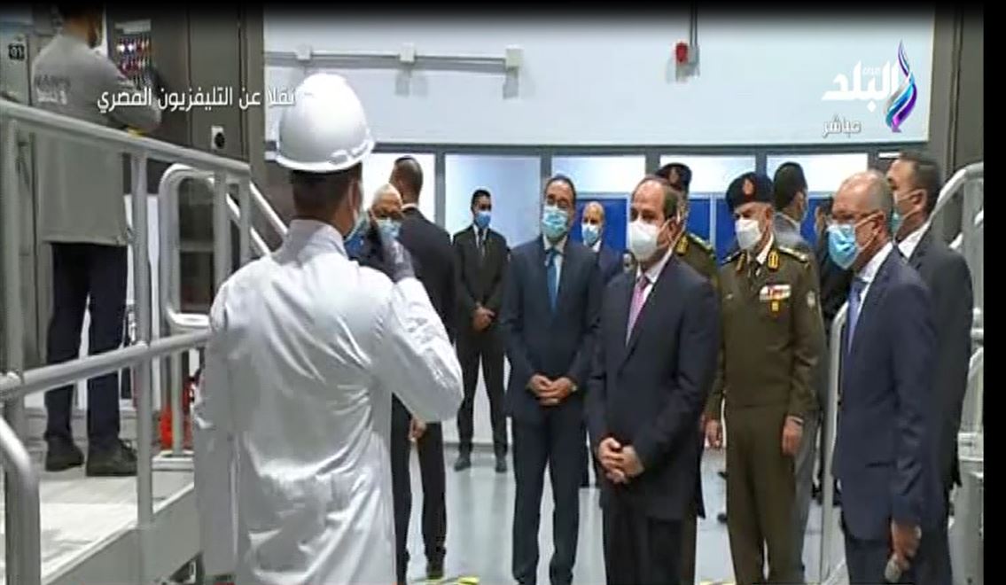 جولة تفقد الرئيس السيسي اليوم 