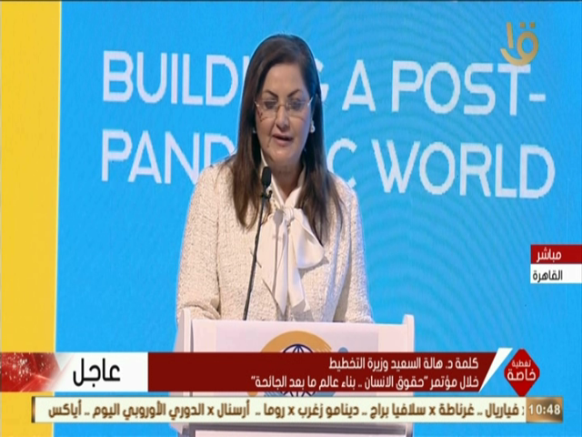 وزيرة التخطيط 