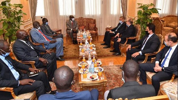 وفد قضائي لجنوب السودان فى زيارة لشئون المجالس النيابية