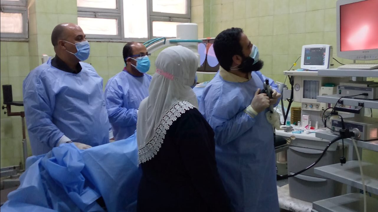 إجراء منظار جراحي