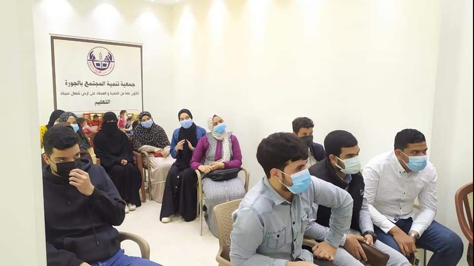 طلاب سيناء في مسابقة العباقرة 