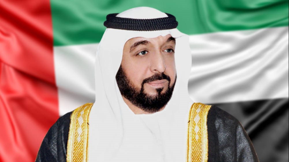 الشيخ خليفة رئيس دولة الإمارات العربية المتحدة