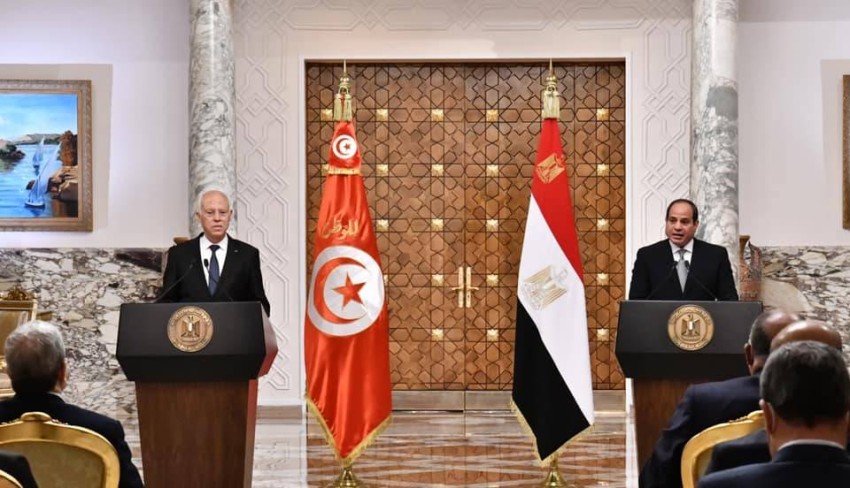 السيسي ونظيره التونسي 