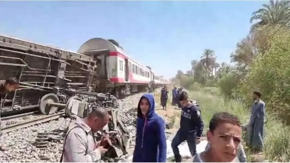 حادثة قطاري سوهاج