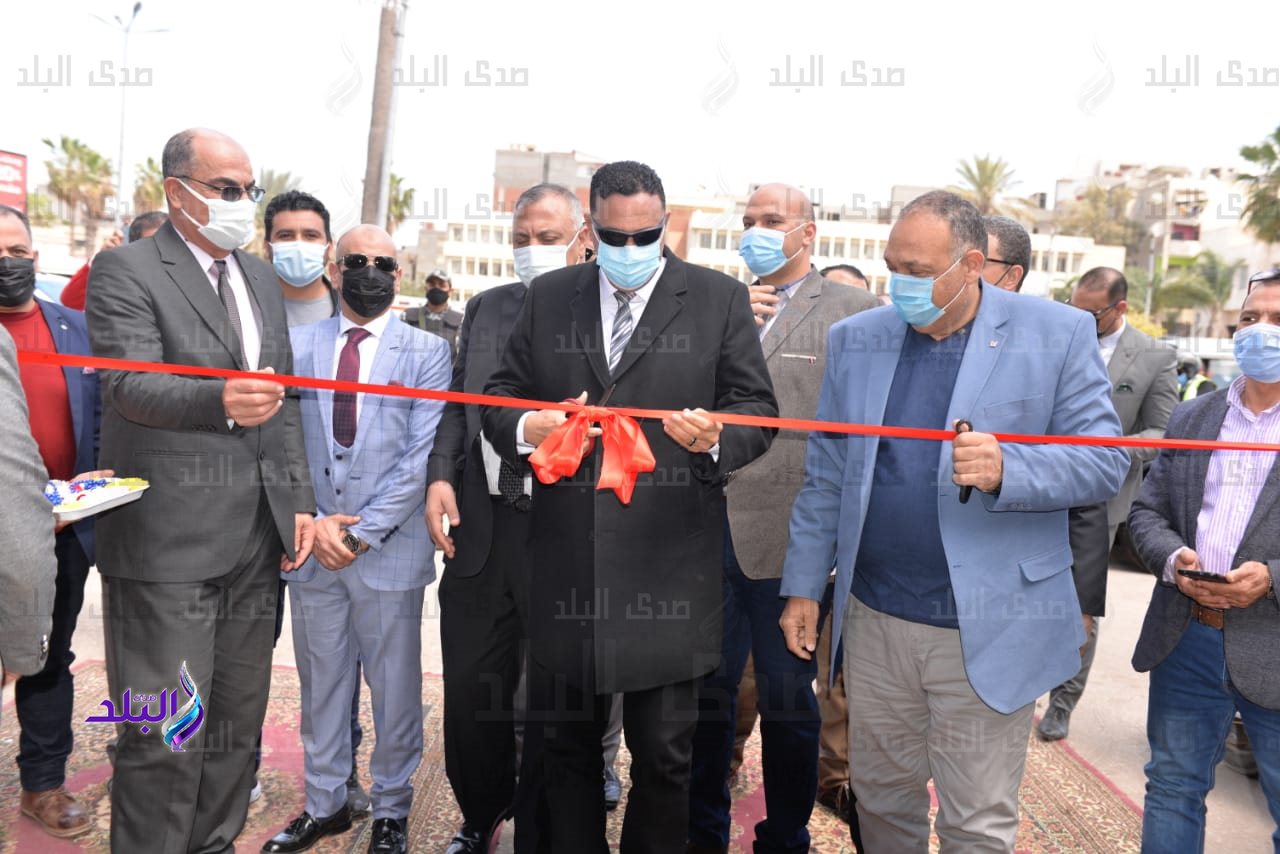 جانب من افتتاح معرض اهلا رمضان بالمنصورة
