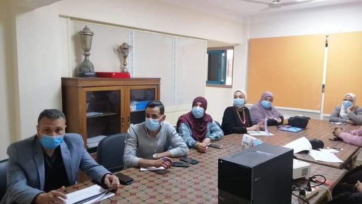 اجتماع صحة مطروح مع اليونيسف اجتماع صحة مطروح مع اليونيسف