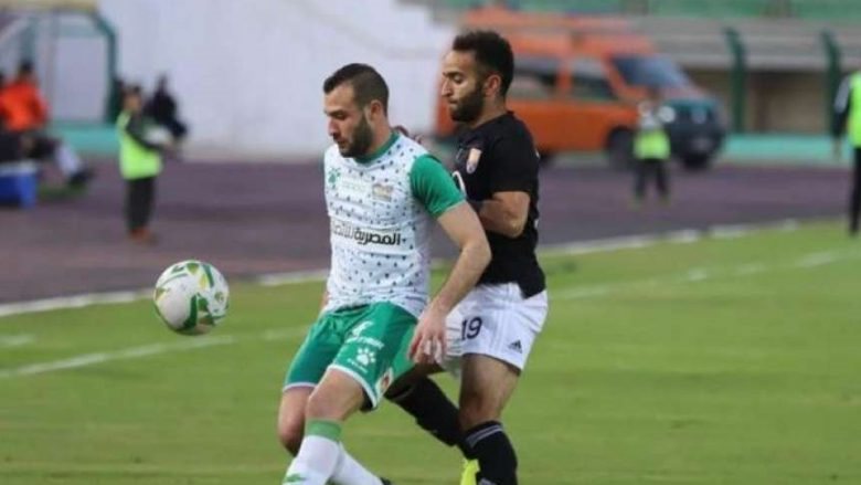 لقاء سابق بين المصري والجونة