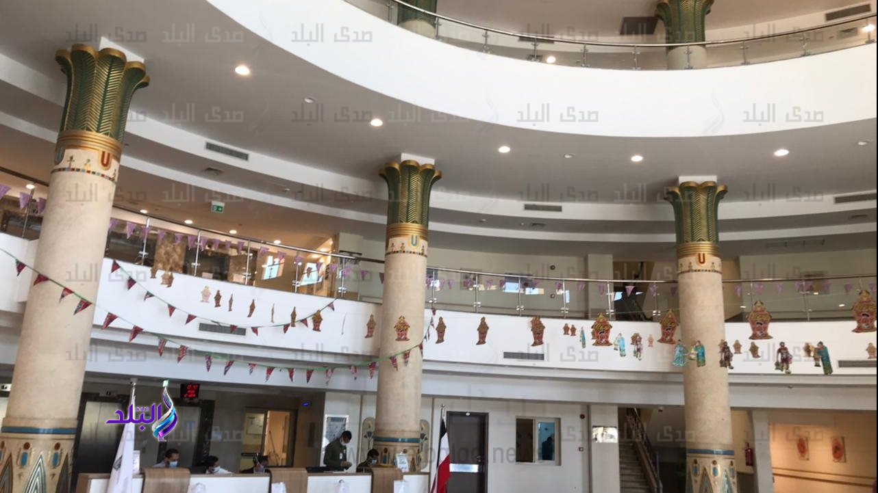 زينة فوانيس بمستشفي سرطان الاقصر 