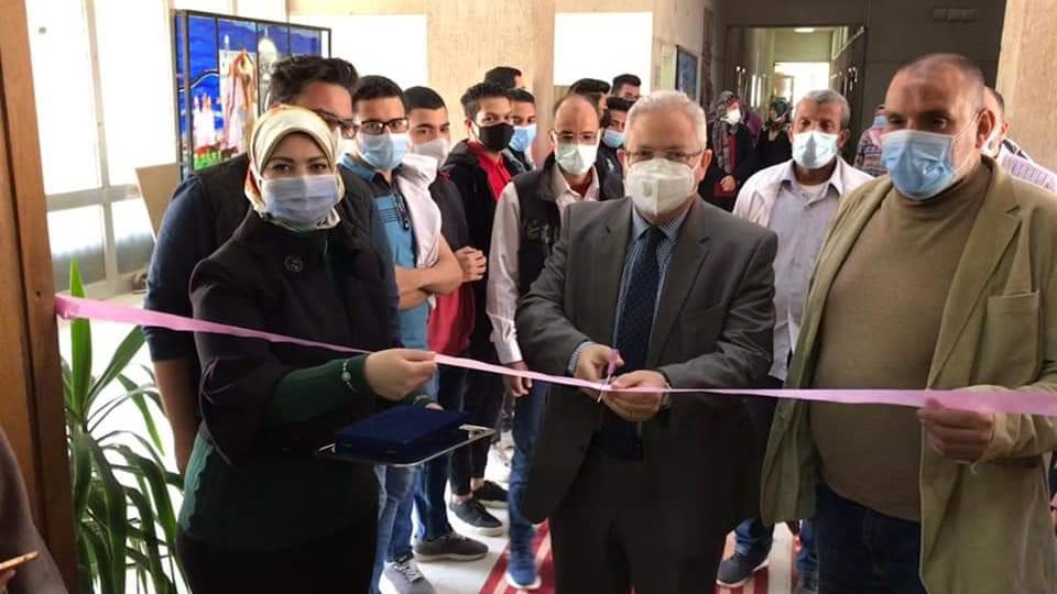 جامعة حلوان تنظم معرض الخير التاسع عشر