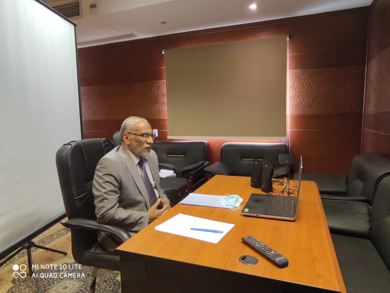 ورشة عمل للطلاب الوافدين بمنظمة خريجي الأزهر