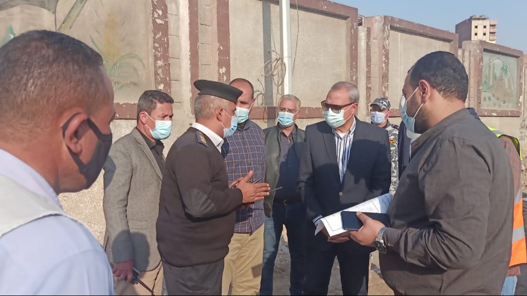 جولة محافظ القليوبية بشبرا الخيمة