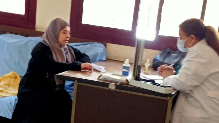  قوافل طبية  بالتعاون مع وحدة حقوق الانسان بأسيوط