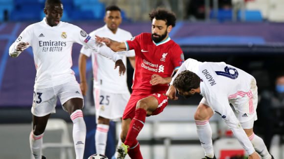 محمد صلاح ضد ريال مدريد