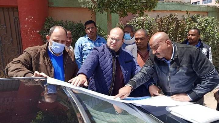 جولة نائب محافظ الجيزة 