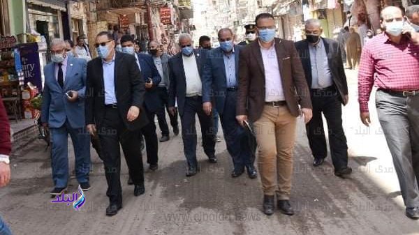 جولة محافظ الشرقية ببلبيس