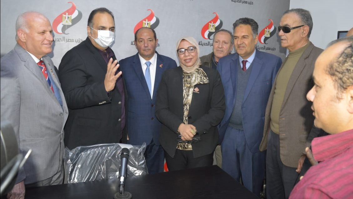 رئيس "مصر الحديثة" يفتتح مقرًا جديدًا للحزب في كفر الشيخ