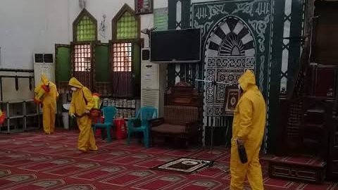 جانب من تطهير مساجد أسوان