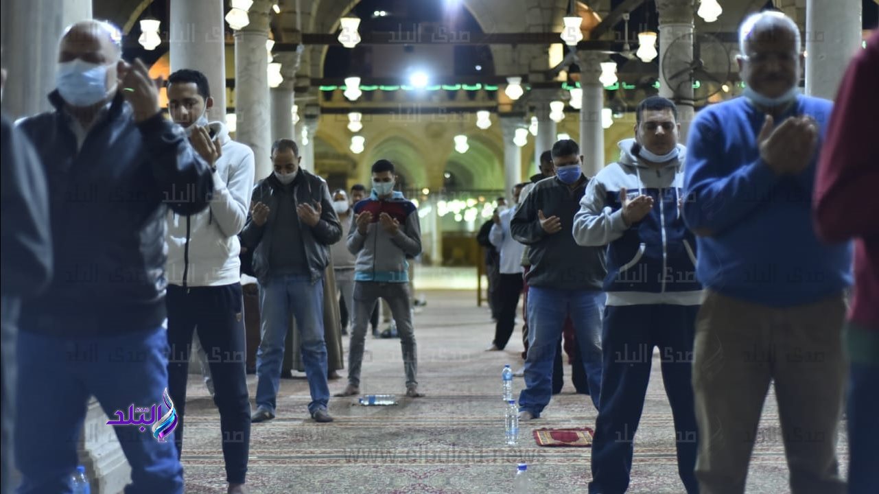 صلاة التراويح من مسجد عمرو بن العاص