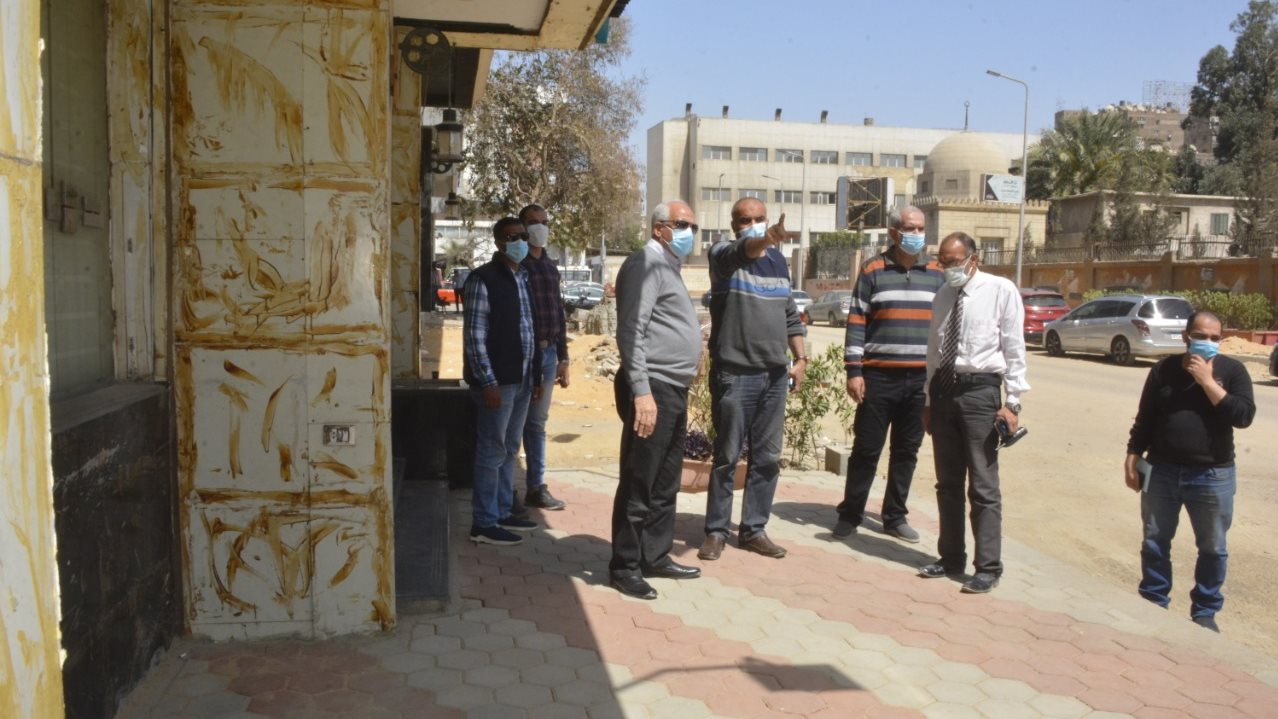 جولة محافظ الجيزة 