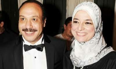 خالد صالح وزوجته