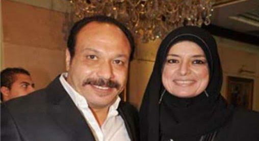 خالد صالح وزوجته