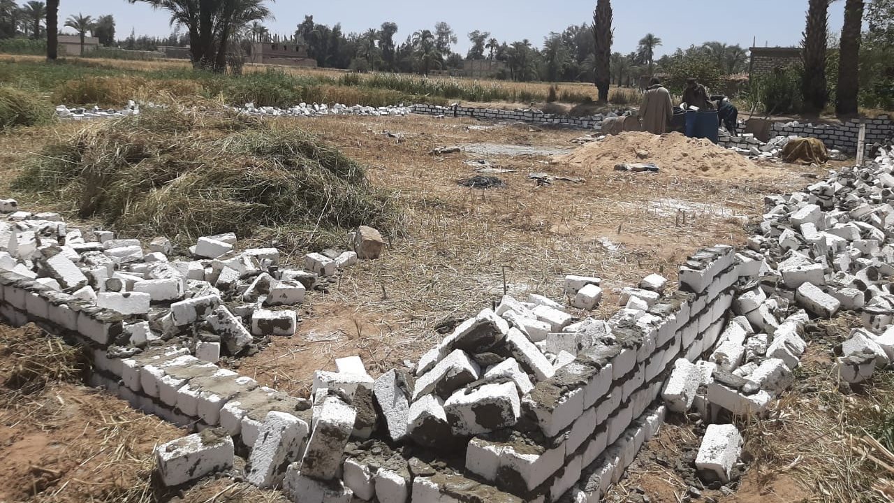 إزالة تعديات بمركز ساحل سليم بأسيوط 