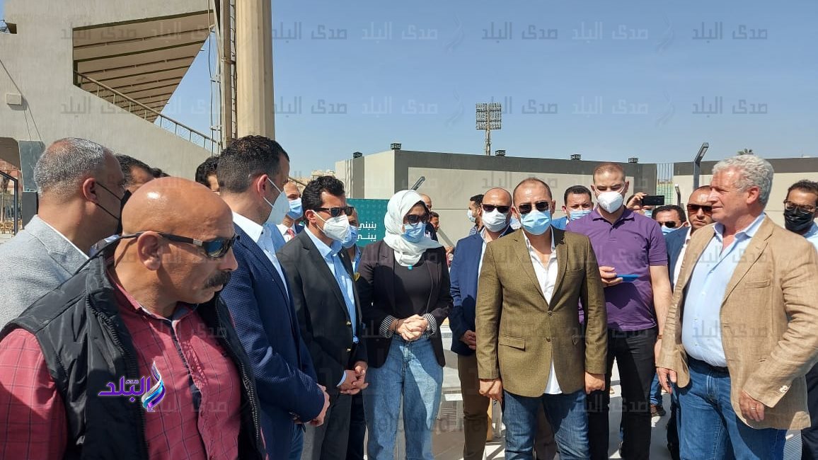 زيارة وزير الشباب للقليوبية