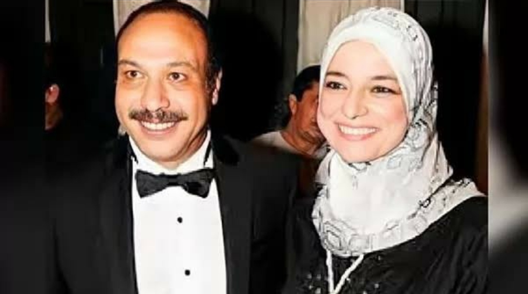 الراحل خالد صالح وزوجته