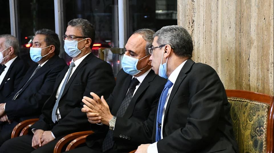 عزاء الكاتب الصحفي مكرم محمد احمد 