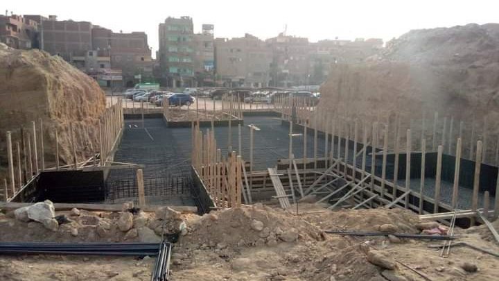 نفق جديد في عزبة الوالدة بحلوان
