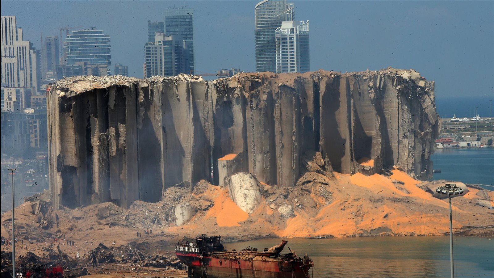 انفجار مرفأ لبنان