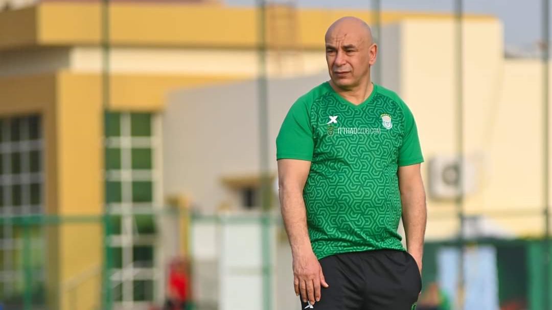 حسام حسن المدير الفني للاتحاد السكندري 