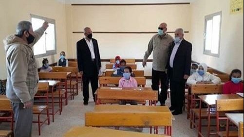 امتحانات صفوف النقل في شمال سيناء 