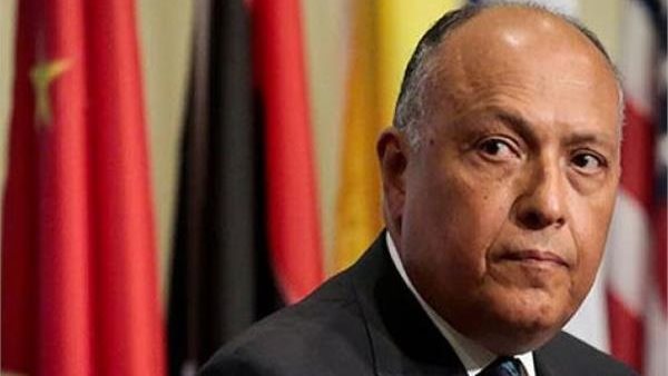 السفير سامح شكري وزير الخارجية المصري