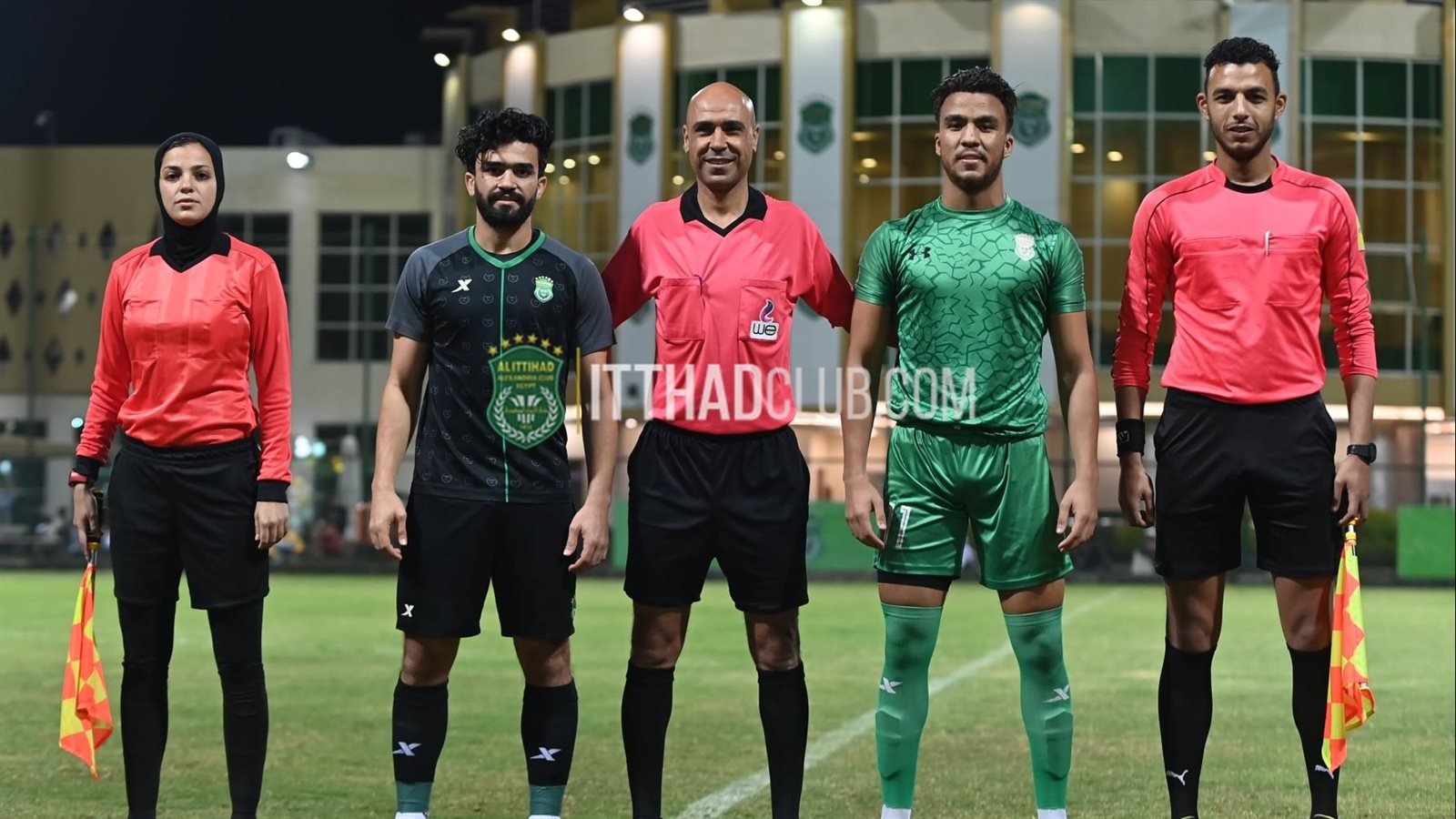 لقاء الاتحاد السكندري وفريق الأمل 