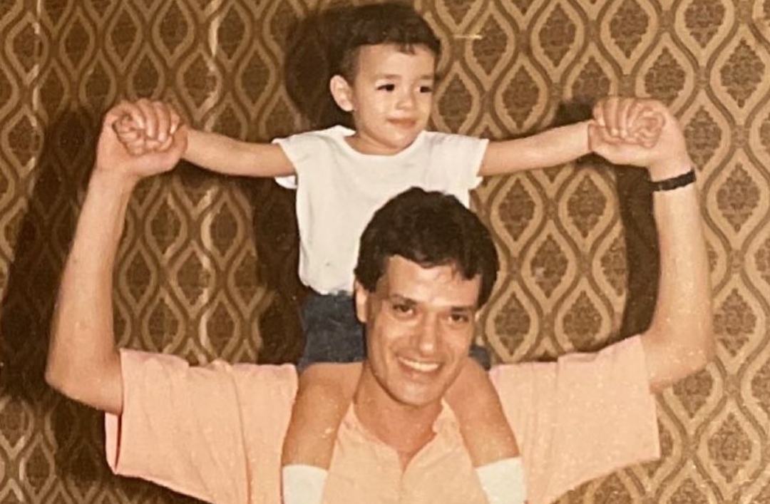 الراحل ابراهيم يسري ونجله محمد 
