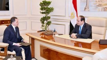 و زير الداخلية والرئيس السيسي 