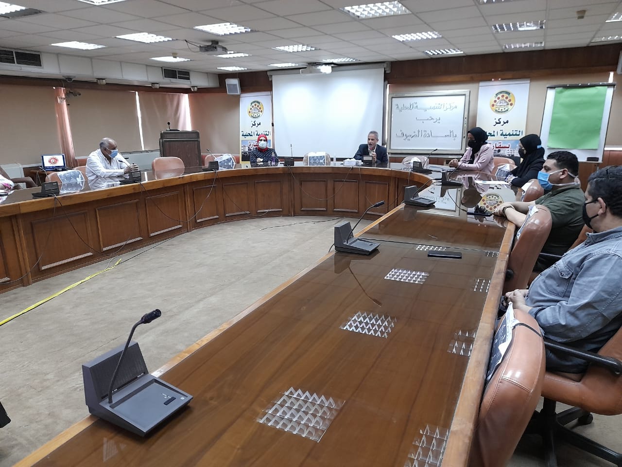 تخريج دورات جديدة بمركز سقارة